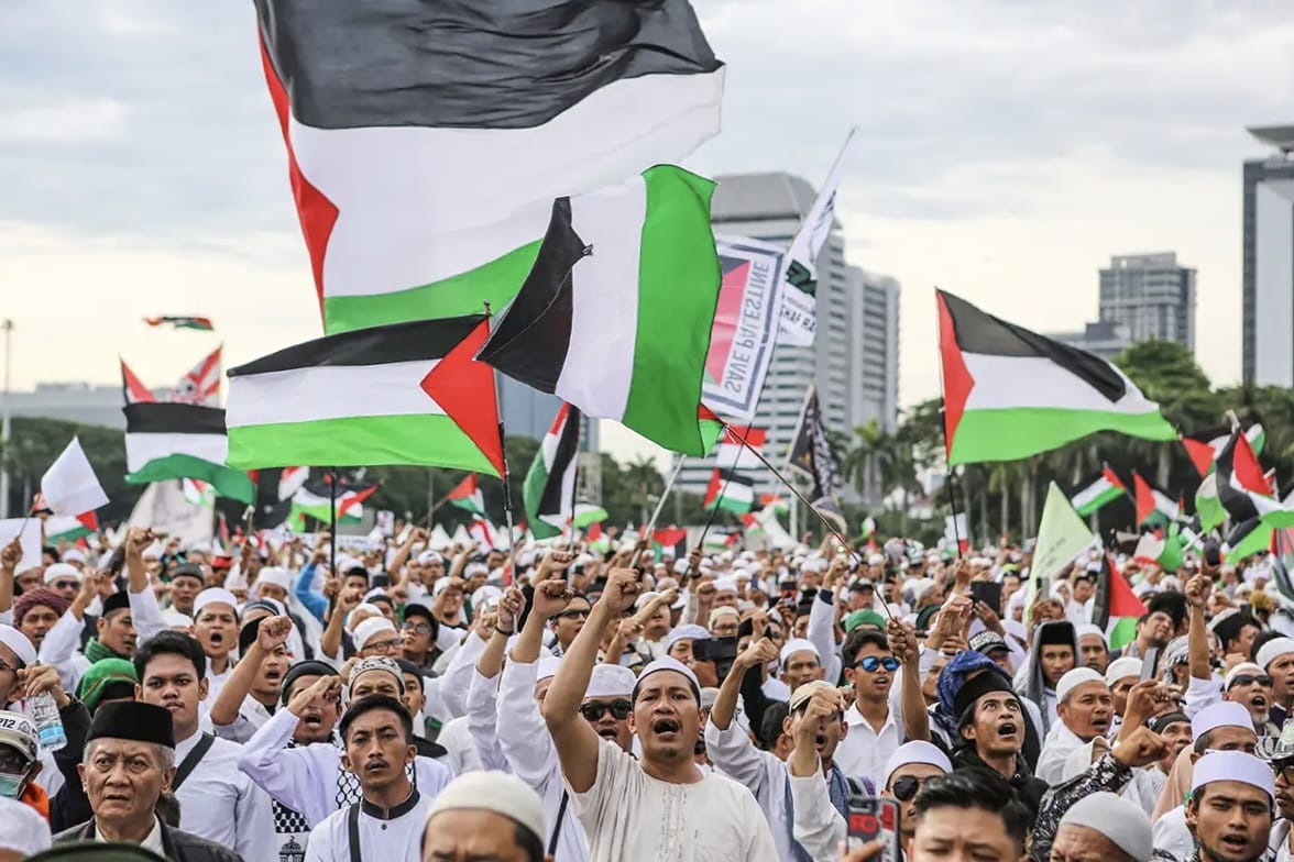 Reuni Akbar 212 Digelar di Monas, Diisi Doa untuk Bangsa dan Solidaritas Palestina