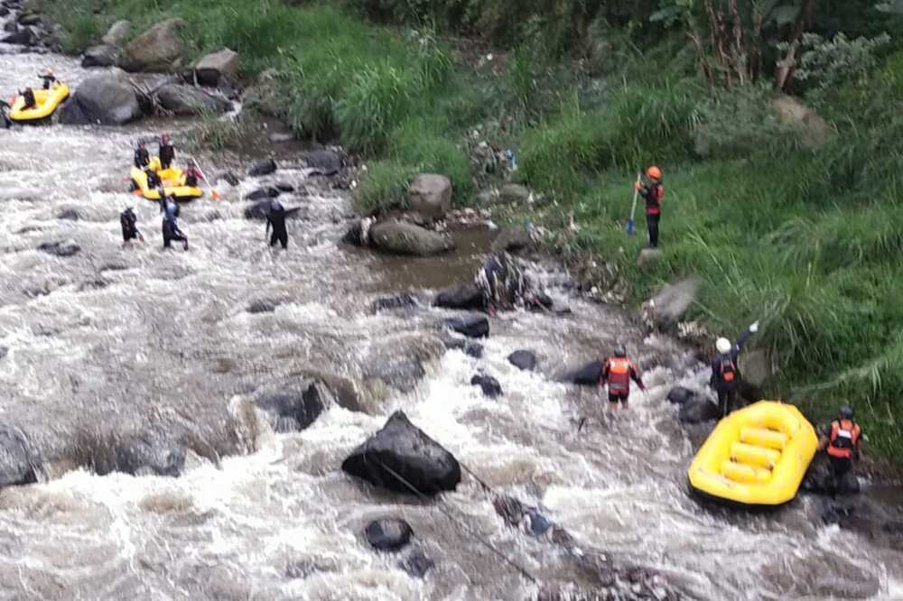 Pelajar yang Hanyut Akibat Laka, Ditemukan Tak bernyawa di Sungai Dekat Taman Kemesraan Pujon
