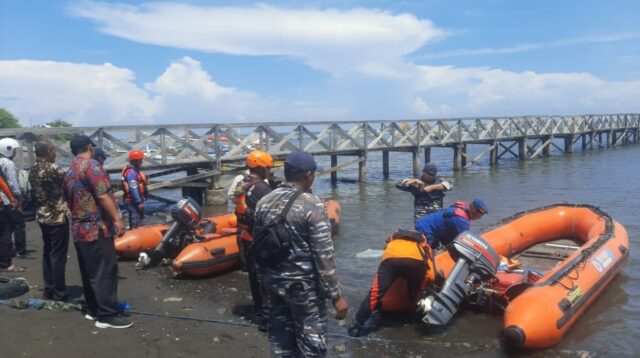 Seorang Nelayan Terjatuh dan Hilang di Perairan Mimbo, Tim SAR Gabungan Langsung Lakukan Proses Pencarian