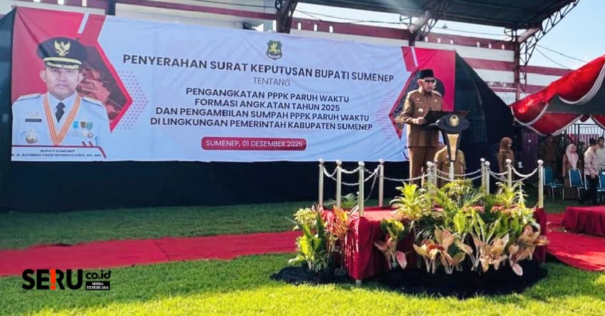 Bupati Sumenep, Dr. Achmad Fauzi Wongsojudo. (Seru.co.id/edo)