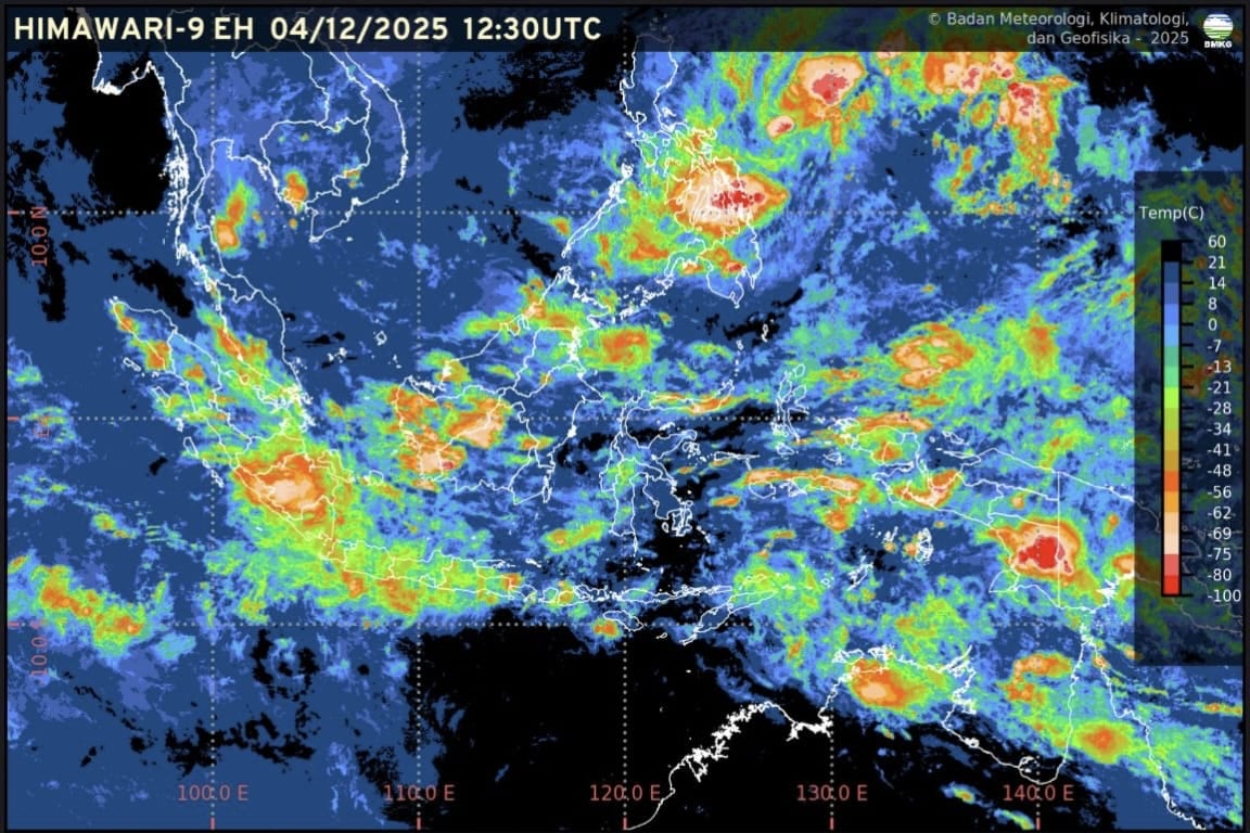 BMKG Peringatkan Hujan Lebat Sepekan ke Depan, Masyarakat Tetap Wasapada