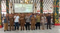Foto bersama kegiatan sosialisasi Hakordia di Pendopo Kabupaten Malang. (Seru.co.id/wul) Pemkab Malang Gelar Sosialisasi Hakordia untuk Cegah Penyalahgunaan Anggaran