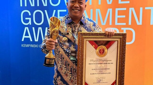 Kemendagri Nobatkan Situbondo Jadi Kabupaten Terinovatif 2025
