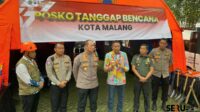 Wali Kota Malang bersama jajaran Forkopimda meninjau Posko siaga bencana di Blimbing. (Seru.co.id/bas) Kota Malang Rawan Bencana, Sistem Penanganan Cepat 24 Jam Diaktifkan