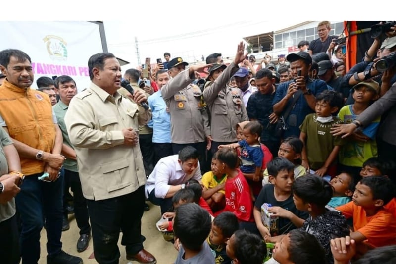 Presiden Prabowo Minta Daerah Lebih Waspada dan Jangan Tebang Pohon Sembarangan