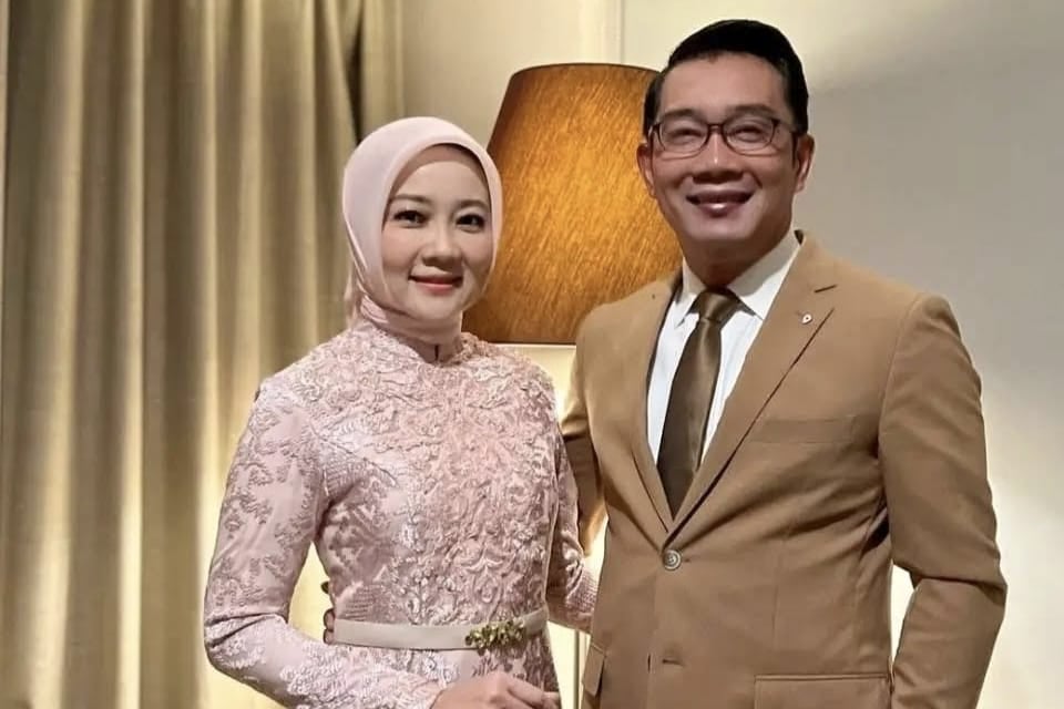 Ridwan Kamil digugat cerai oleh istrinya Atalia Praratya. (Instagram @ataliapr) Ridwan Kamil Gandeng Delapan Pengacara Hadapi Gugatan Cerai, Sidang Lanjutan Januari 2026