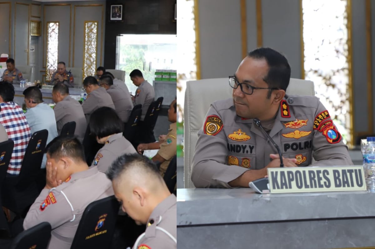 Sambut Nataru 2026, Polres Batu Siapkan Rekayasa Lalu Lintas dan Mitigasi Bencana