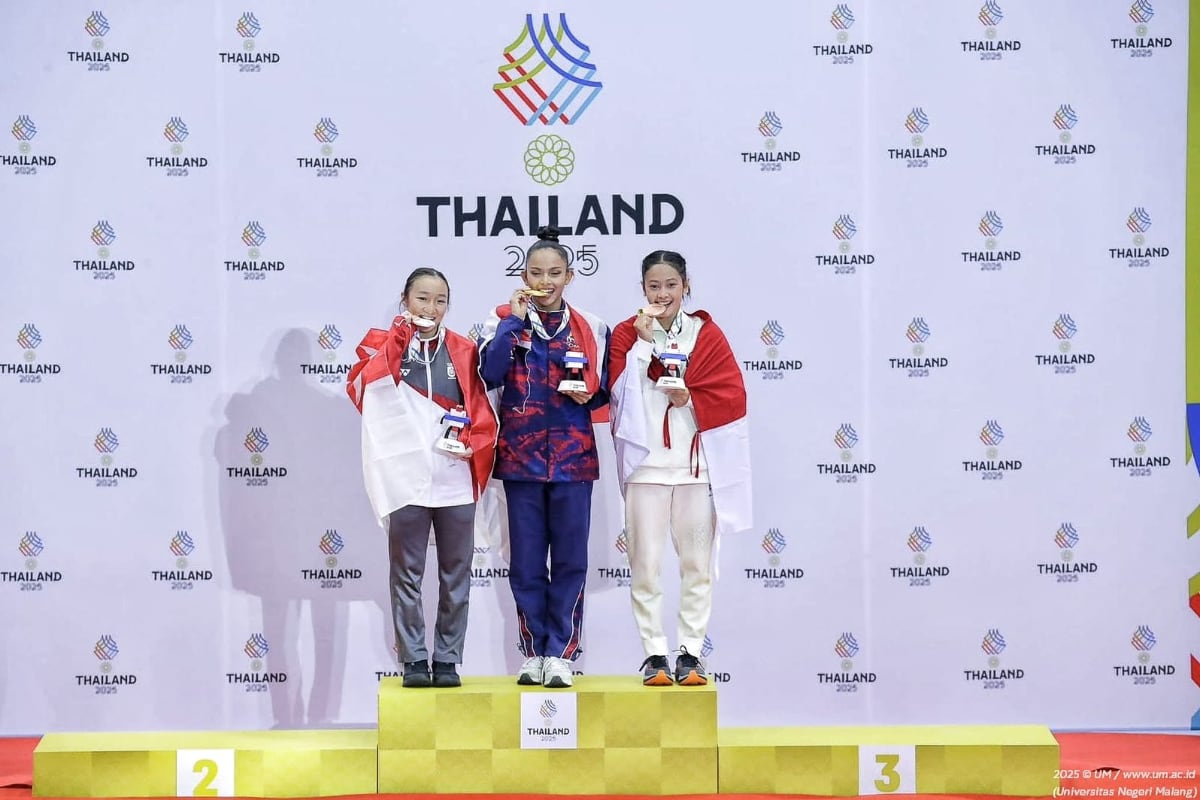 Mahasiswi UM Salsabila Hadi Raih Perunggu Senam Artistik pada Debut SEA Games 2025