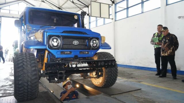 400 Unit Kendaraan Jeep Wisata BTS Lakukan Ramp Check