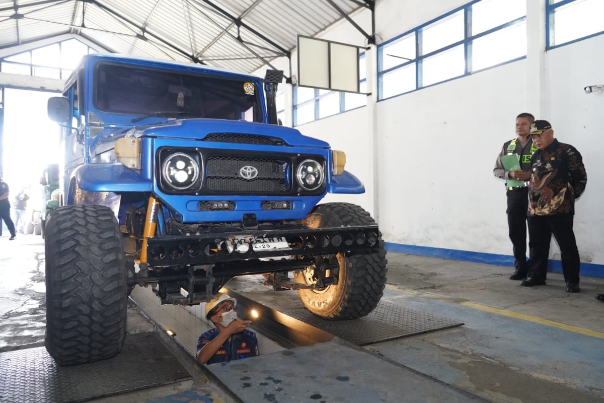 400 Unit Kendaraan Jeep Wisata BTS Lakukan Ramp Check