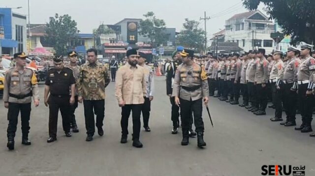 Amankan Perayaan Nataru, Polres Batu Gelar Apel Pasukan Operasi Lilin Semeru 2025