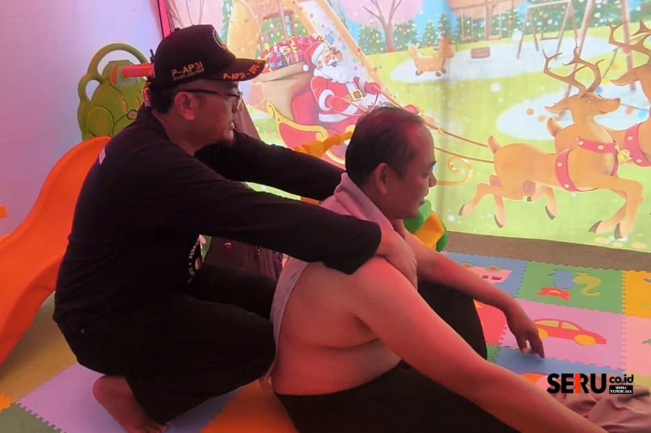 Manjakan Wisatawan dan Petugas, Pos Nataru Batos Sediakan Layanan Pijat Gratis