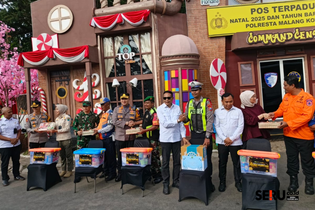 Jelang Misa Natal, Wali Kota Malang Keliling Pantau Keamanan Gereja