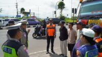 Polres Malang Lakukan Pembatasan Operasional Kendaraan Sambung Tiga Selama Nataru 2026