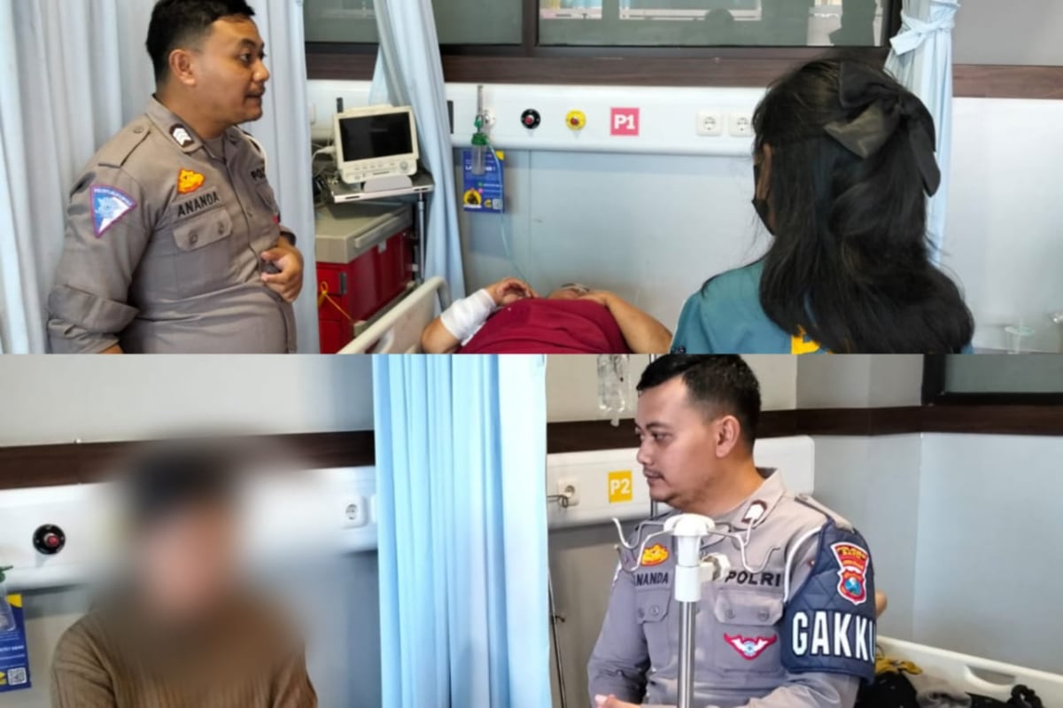 Kondisi korban selamat yang mendapatkan perawatan di RS Hasta Brata Batu. (ist)