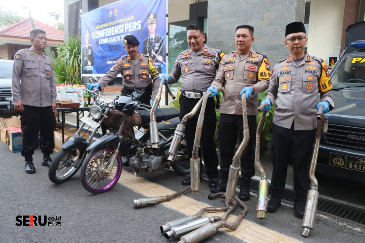Ini Capaian Penegakan Hukum Polres Trenggalek Sepanjang Tahun 2025