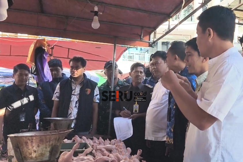 Pantau Harga Jelang Nataru, TPID Kota Batu Sidak Pasar Induk Among Tani