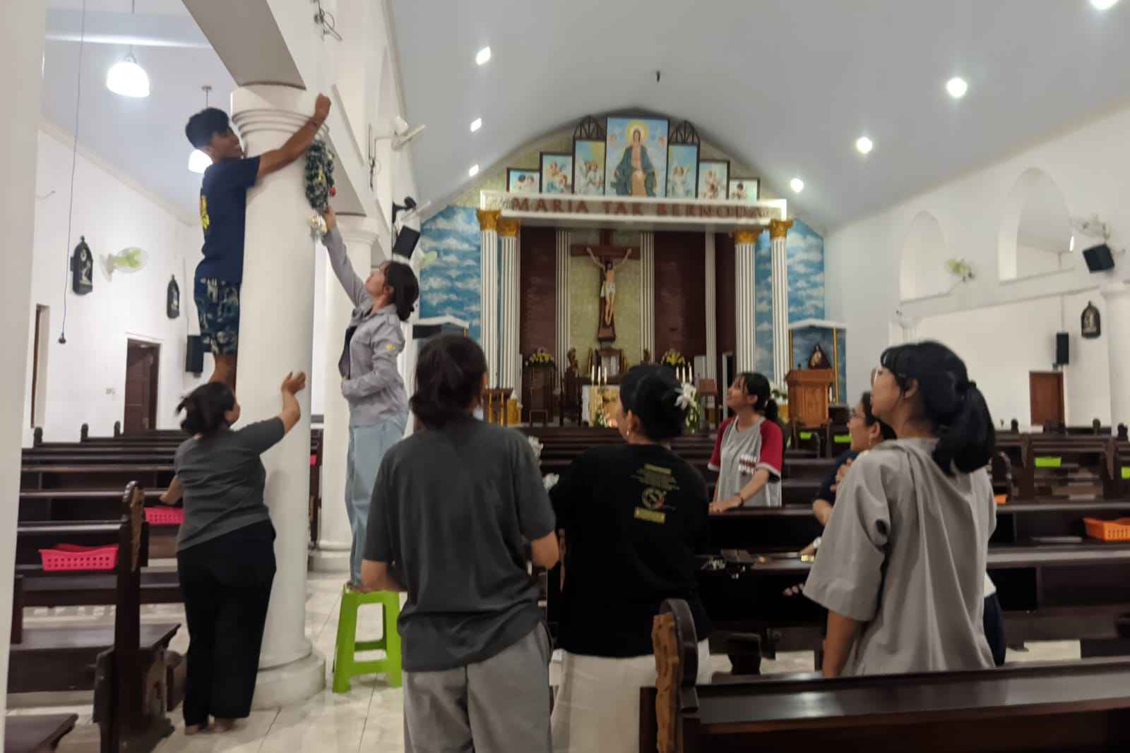 800 Jemaat Bakal Penuhi Gereja Santa Maria Tak Bernoda Kepanjen dalam Vigili Natal