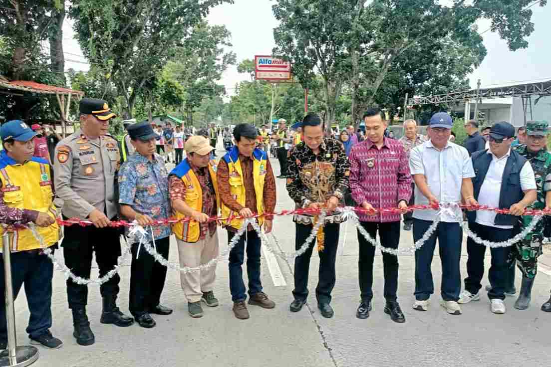 Bupati Lamongan Resmikan Jalan Plembon–Made, Proyek IJD Rp28,1 Miliar