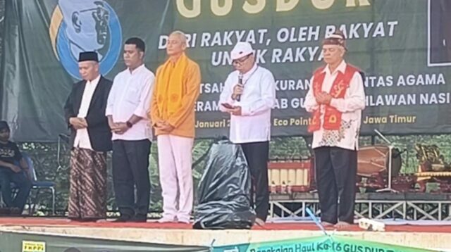 Lintas Organisasi Kota Batu Gelar Haul Gus Dur ke-16 di Nala Eco Point