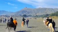 Ilustrasi kunjungan wisatawan Gunung Bromo. (ist) Wisatawan Gunung Bromo Meningkat 75,4 Persen atau 59.988 Pengunjung selama Nataru
