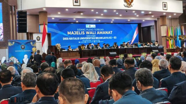 Sidang Pleno MWA Dies Natalis ke-63 UB, Kampus Solusi Hadapi Disrupsi Teknologi