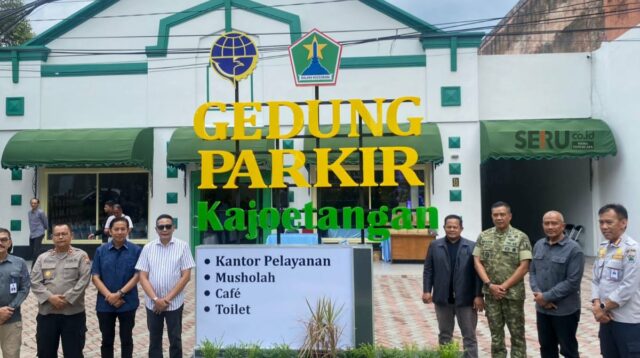 Gedung Parkir Kayutangan telah diresmikan Wali Kota Malang. (bas) Gedung Parkir Kayutangan Integrasikan Proyek Penataan Kawasan Wisata Heritage Terpadu