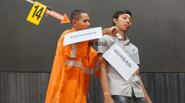 Rekonstruksi Pembunuhan BO di Rumah Kos Lowokwaru, Tersangka Sempat Minta Maaf