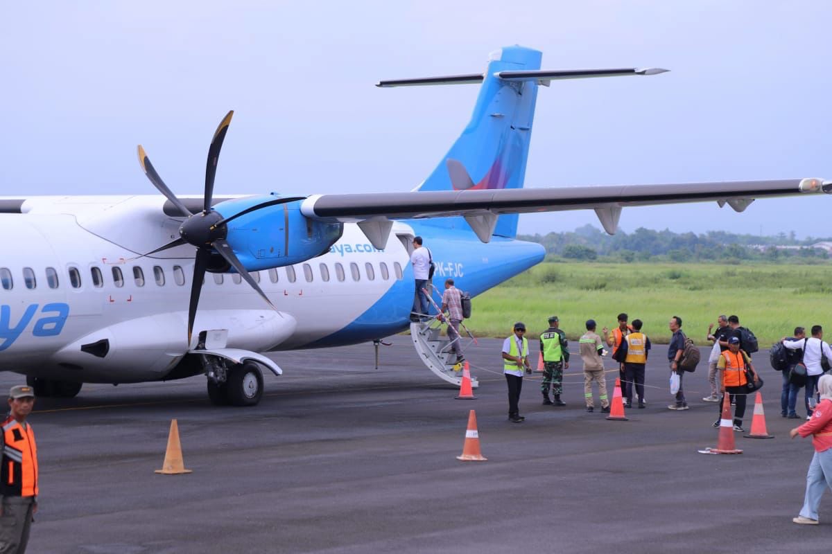 Okupansi Fly Jaya Rute Jember-Jakarta 100 Persen saat Kembali Beroperasi