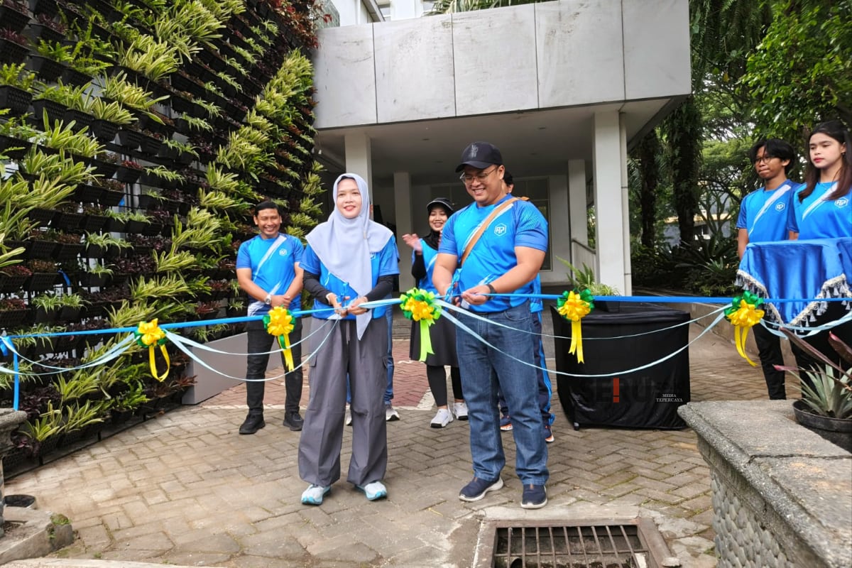 Dies Natalis ke-28, FTP UB Resmikan Vertical Garden Berbasis Energi Terbarukan