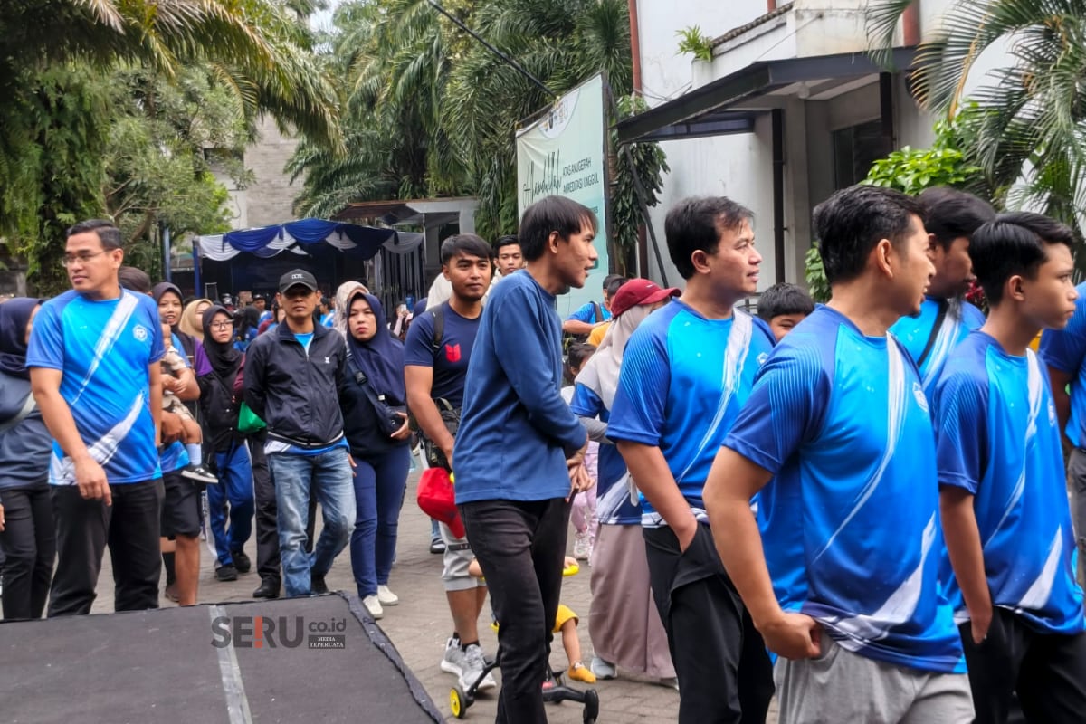 Fun Walk turut menyemarakkan rangkaian Dies Natalis ke-28 FTP UB. (bas)