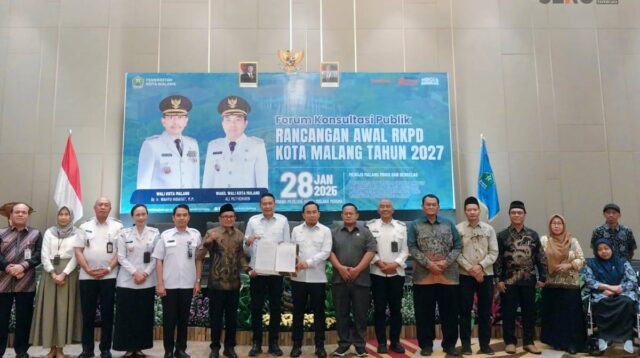 Pemkot Malang Fokus Benahi Infrastruktur hingga Konsep Kota Metropolitan melalui Ranwal RKPD 2027