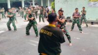 Latihan Pencak Silat Militer Kodim 0833 Perkuat Karakter Prajurit