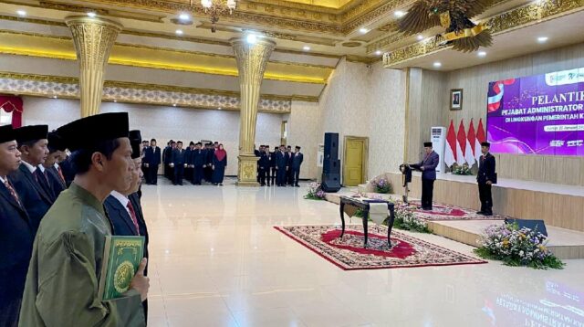 Lantik 190 Pejabat, Gus Fawait Targetkan Kemandirian Fiskal Jember Tanpa Bebani Rakyat