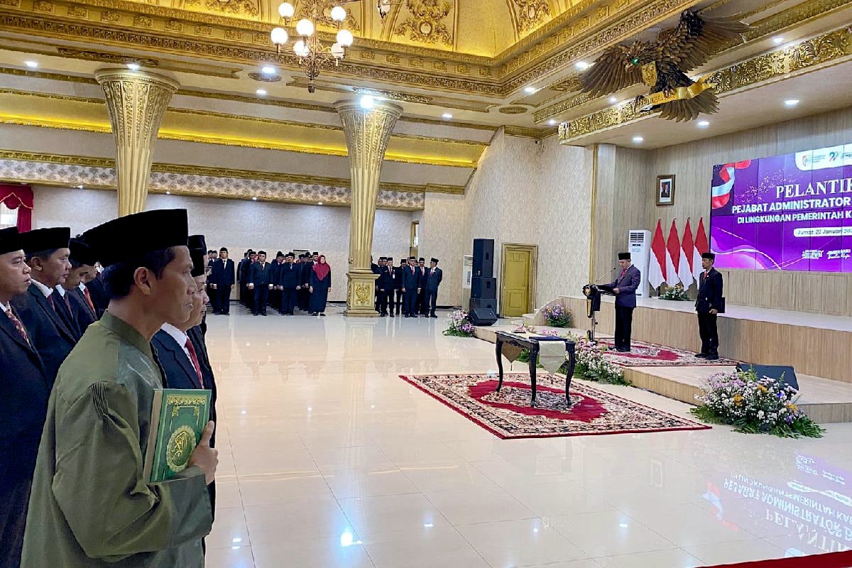 Lantik 190 Pejabat, Gus Fawait Targetkan Kemandirian Fiskal Jember Tanpa Bebani Rakyat