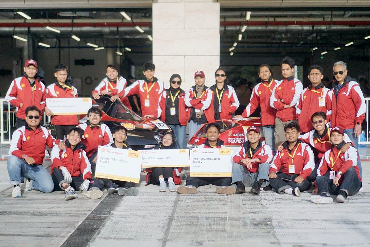 Tim Apatte62 Brawijaya Juarai Shell Eco-marathon 2026, Lolos ke Global Championship 2027