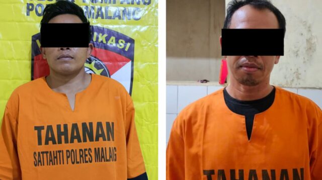 Pencuri dan Penadah Barang Curat di Kecamatan Tumpang Diringkus Polisi