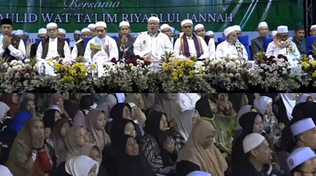 Ribuan Jamaah Padati Masjid Agung An-Nur Kota Batu, Munajat Akhir Tahun 2025 Berlangsung Khidmat