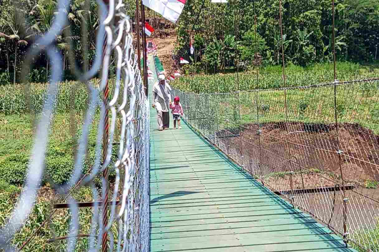 Jembatan Garuda Termangu, Akses Cepat dan Harapan Baru untuk Warga Desa