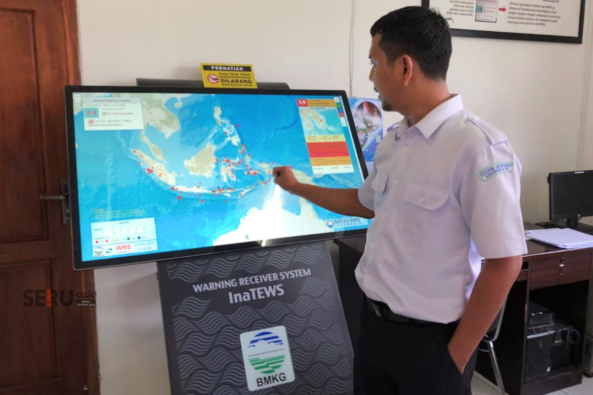 Sepanjang Tahun 2025, Jawa Timur Diguncang Gempa Sebanyak 7.562 Kejadian