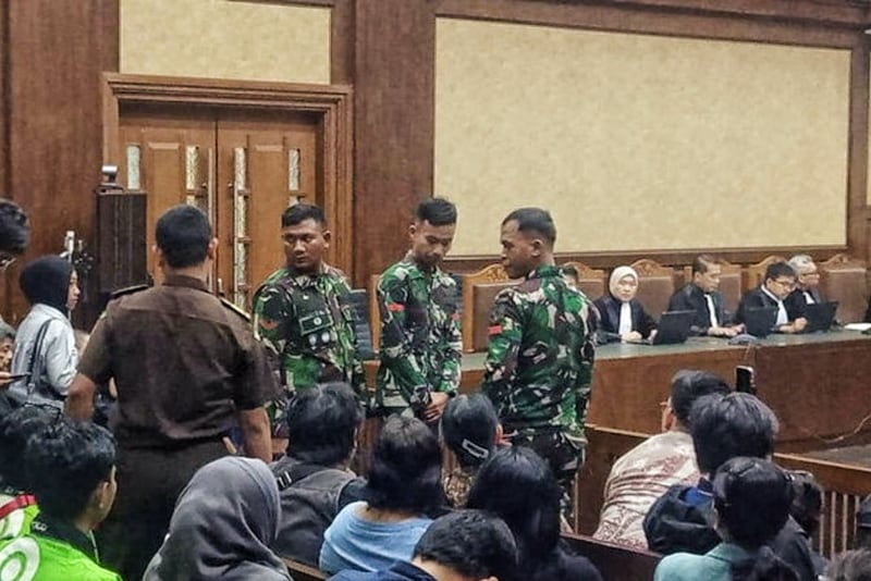 Mabes TNI Sebut TNI Hadir di Sidang Nadiem sebagai Bagian Pengamanan