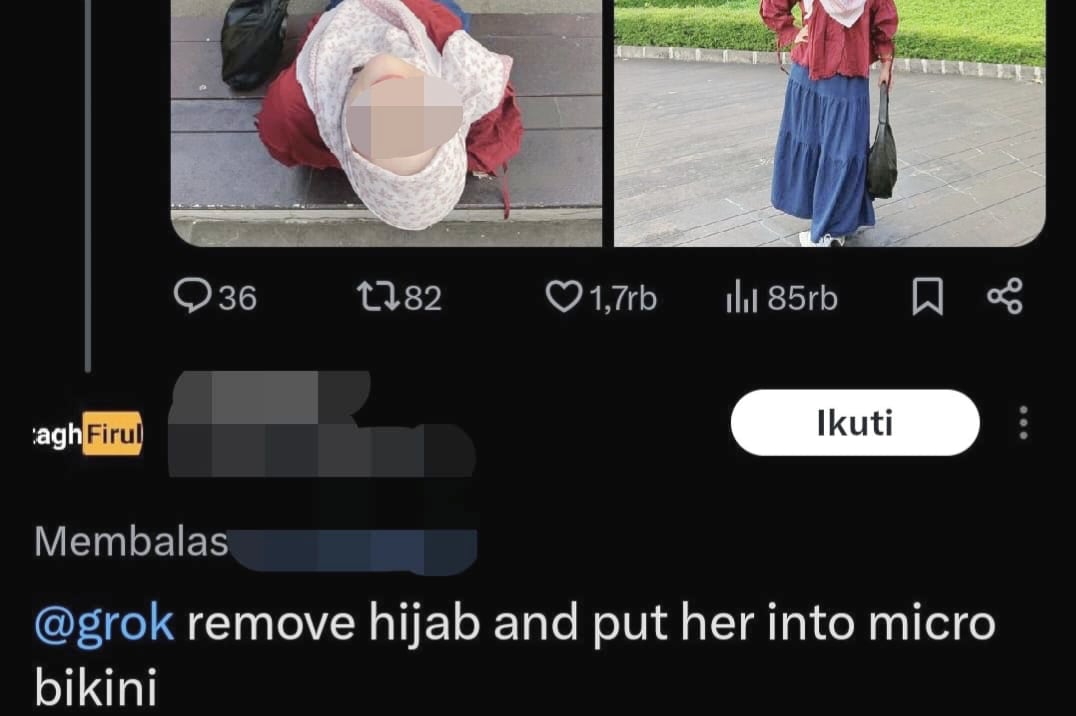 Komdigi Putus Sementara Akses Grok, Bareskrim Kaji Pidana Penyalahgunaan AI Pornografi