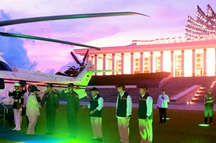 Prabowo tinjau pembangunan IKN. (Dok Presiden RI) Kunjungan Perdana Prabowo ke IKN, Sinyal Kelanjutan Proyek Warisan Jokowi?