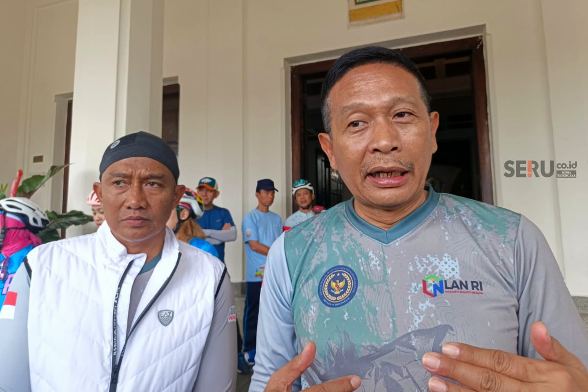 Wali Kota Malang mengapresiasi kegiatan gowes yang dilaksanakan di Kota Malang. (Seru.co.id/bas)