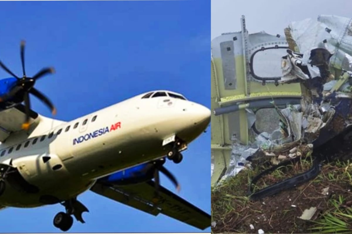 Pesawat ATR 42-500 Ditemukan di Puncak Gunung Bulusaraung, Disebut Menabrak Gunung