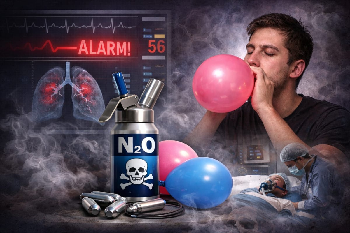 Penyalahgunaan Gas N₂O Kian Marak, Ganggu Suplai Oksigen Berisiko Kematian Mendadak