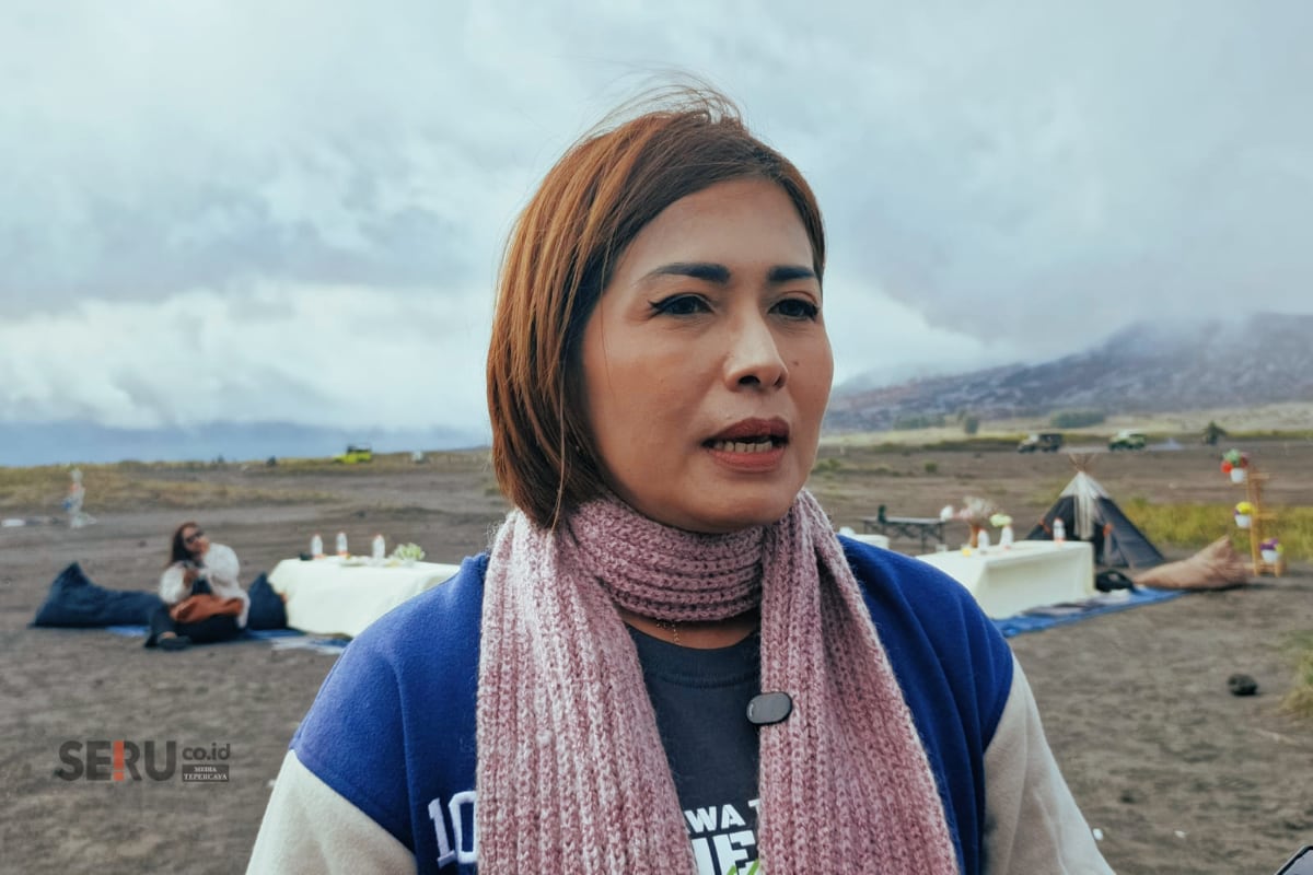 Jaringan Hotel Intiwhiz Tawarkan Paket Wisata Alam Hingga Breakfast di Savana Bromo 1 General Manager Corporate Marcom Intiwhiz International menjelaskan, paket wisata alam yang ditawarkan di Jawa Timur. (bas)