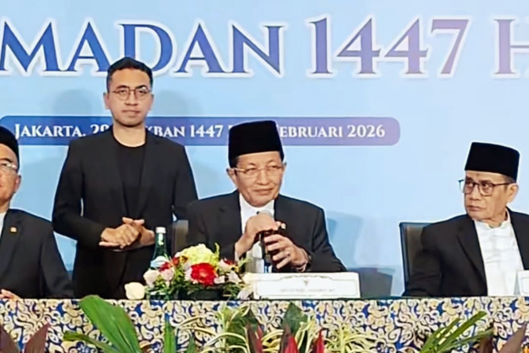 Konferensi pers sidang isbat 2026. (Tangkapan Layar YouTube @Bimas Islam TV) Pemerintah Indonesia Resmi Tetapkan 1 Ramadan 1447H pada Kamis 19 Februari 2026