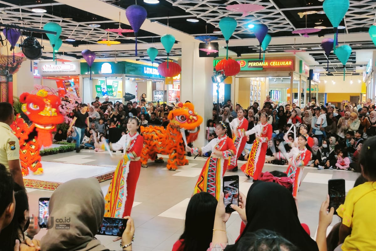 Peringati Imlek 2577 Kongzili, Matos Diserbu 50 Ribuan Pengunjung The Great Lunar Harmony