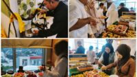Pengunjung Whiz Prime self service menikmati menu buka puasa Lentera Ramadan sepuasnya all you can eat buffet. (rhd) Whiz Prime Basuki Rahmat Suguhkan Blisfull Ramadan dan Lentera Ramadan, Mulai Rp99 Ribu